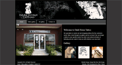 Desktop Screenshot of darkhorsetattoo.com.au